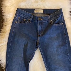 Free People Bellbottoms Dark Wash Jeans Size 27